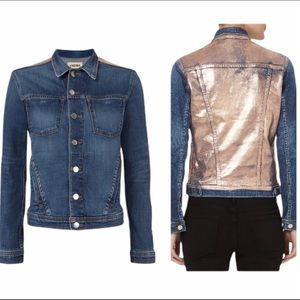 L’AGENCE  Celine Foil Denim Jacket